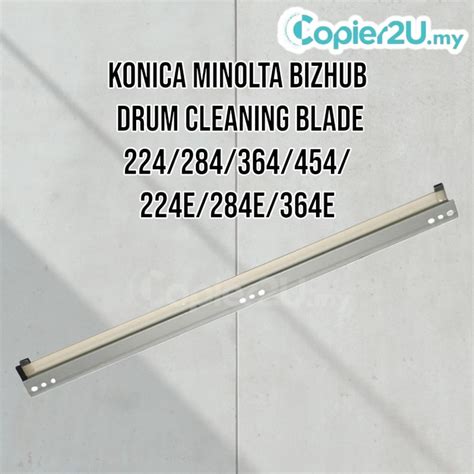 Konica Minolta Bizhub C Drum Cleaning Blade Km Dcb