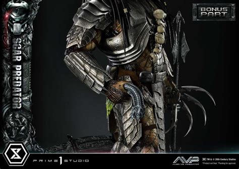 Alien Vs Predator Museum Masterline Scar Predator Deluxe Ver 1 3