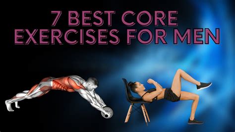 7 Best Core Exercises For Men Youtube