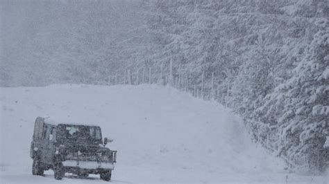 Out in Storm Ciara near Trinafour, Scotland. : r/LandRover