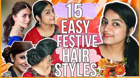 15 Easy Festive HairStyles Celebrity Inspired Hairstyle For DIWALI