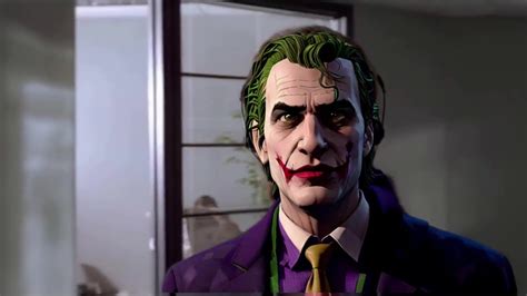 The Joker Is Patrick Bateman Ai Animation Youtube