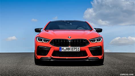 2020 BMW M8 Competition Coupe Color Fire Red Front