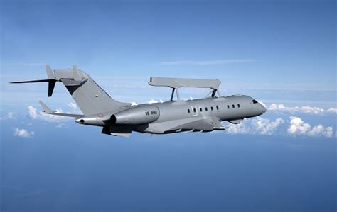 Saab entrega el primer avión GlobalEye AEW C a Emiratos Árabes Unidos