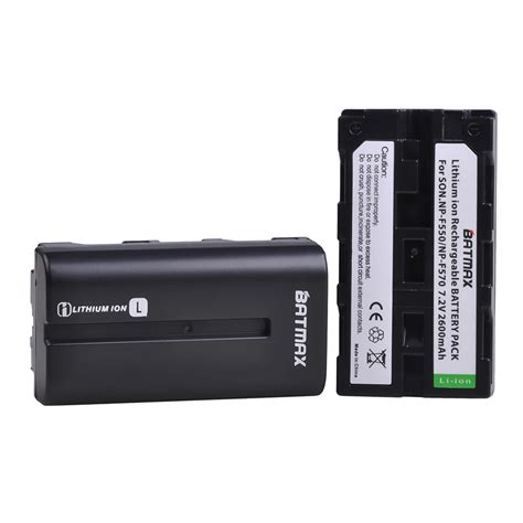 1pc Np F550 Np F550 Npf550 Rechargeable Li Ion Battery 2600mah For