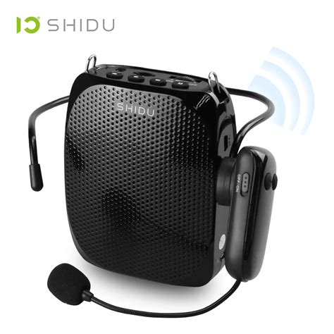 SHIDU Amplificador De Voz Port Til Para Profesores Altoparlante Con