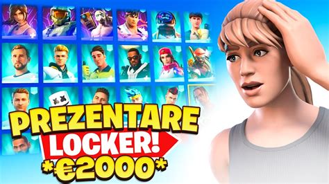 Prezentarea LOCKERULUI MEU Pe Fortnite Foarte Scump YouTube