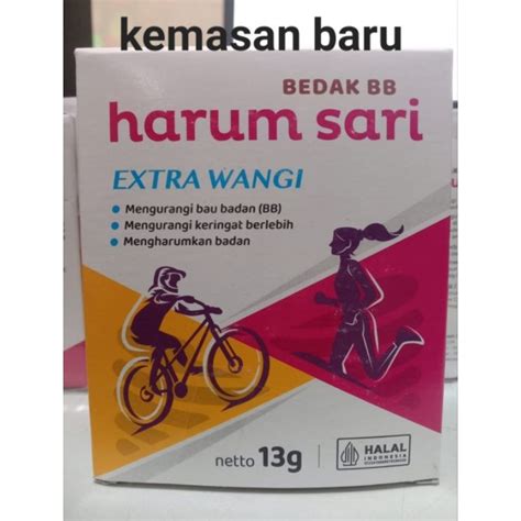 Jual Bedak Bb Harum Sari 1 Box Isi 10 Sachet Shopee Indonesia