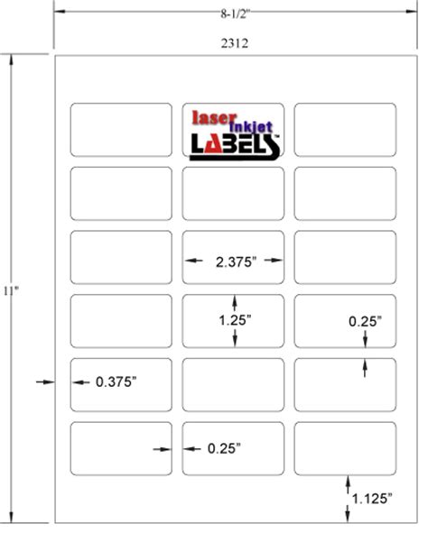 Label Sizes