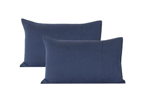 COTSMERE DARK BLUE PILLOW CASES - Furniture Palace