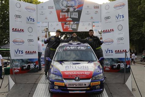 Straordinaria prova della Squadra Corse al Rally Coppa città di Lucca