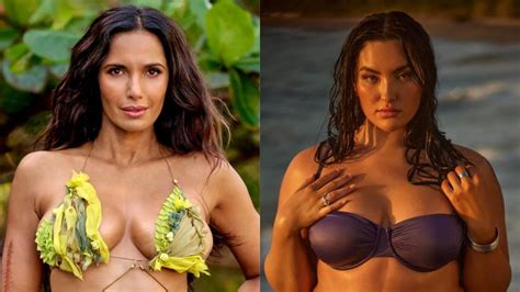 Si Swimsuit Models Padma Lakshmi Yumi Nu Reflect On What It Means To