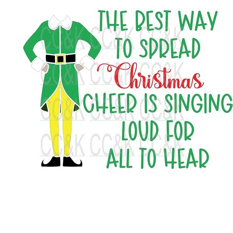 Spread Christmas Cheer Svg And Png Etsy