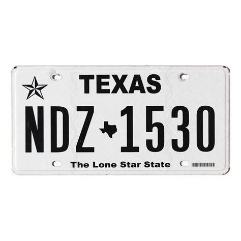 2022 Texas #NDZ1530 | License Plates Superstore