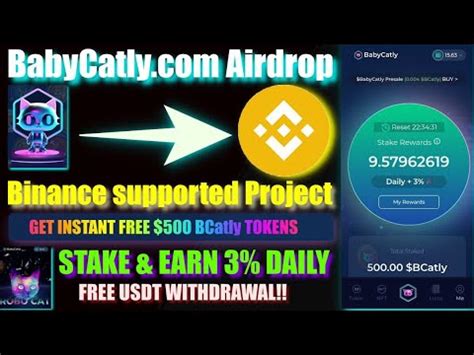 Free BabyCatly Airdrop Claim 500 BCatly With Free Withdrawal YouTube