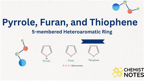 Pyrrole Furan And Thiophene 5 Membered Aromatic Heterocyclic