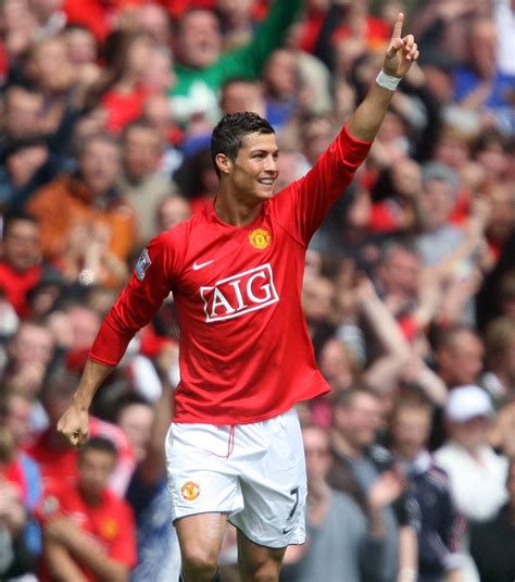 Cristiano Ronaldo In Manchester
