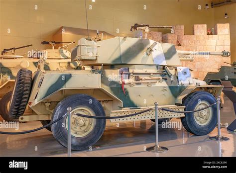 Royal Tank Museum Amman Jordan May Restored British Marmon