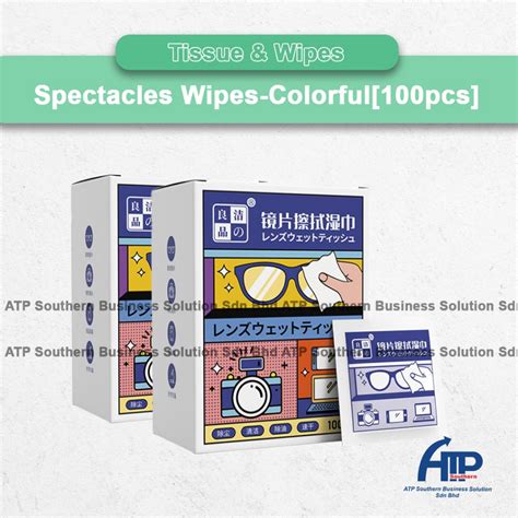 Pcs Spectacles Wipes For Clearer Lens Disposable Glasses Lens