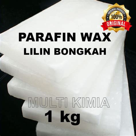 Jual PARAFFIN WAX PARAFIN LILIN 1kg Jakarta Pusat Multi Kimia