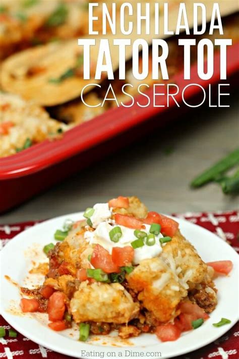 If You Love Tator Tot Casseroles You Will Love This Easy Beef