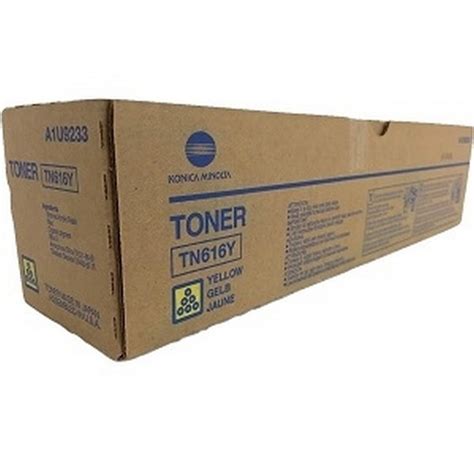 Made By Konica Minolta Tn A U Tn Y Yellow Toner Cartridge