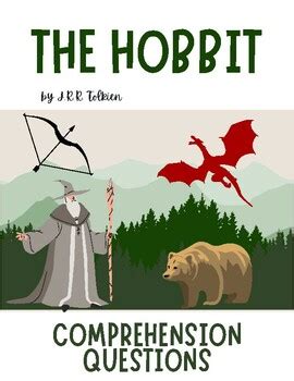 The Hobbit By J R R Tolkien Novel Study Comprehension Questions