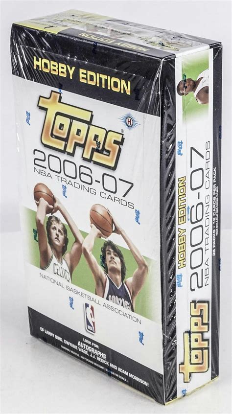 2006 07 Topps Basketball Hobby Box Reed Buy Da Card World