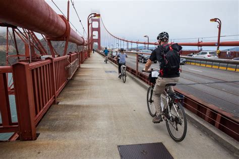 Cycling Across The Golden Gate Bridge Earth Trekkers