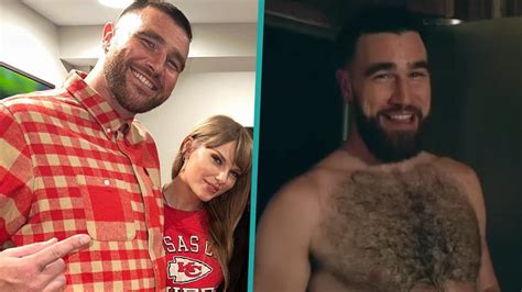 Taylor Swift Fans Left Swooning Over Travis Kelce After Shirtless Spa Video Resurfaces