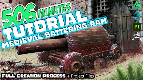 Artstation How To Create A Stylized Medieval Battering Ram Full