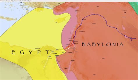 Babylon Egypt Map Map Of Babylon Egypt Egypt