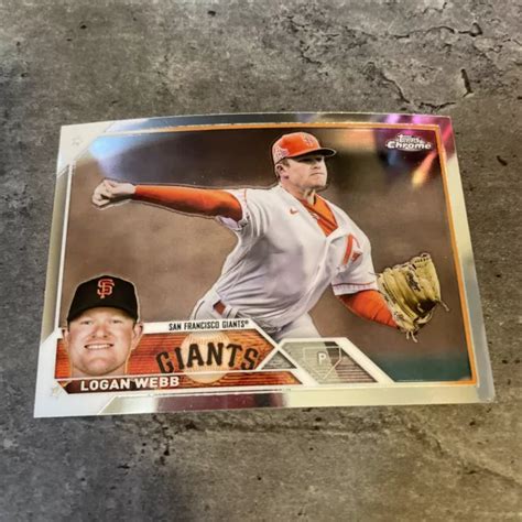 LOGAN WEBB GIANTS 2023 Topps Chrome 32 EUR 0 91 PicClick FR