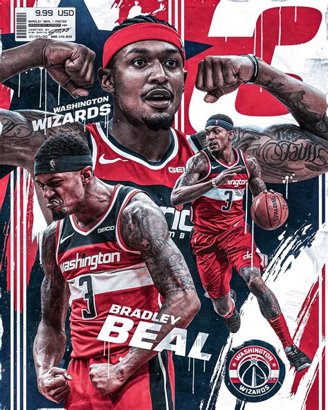 Bradley Beal #3 | Washington Wizards on Behance