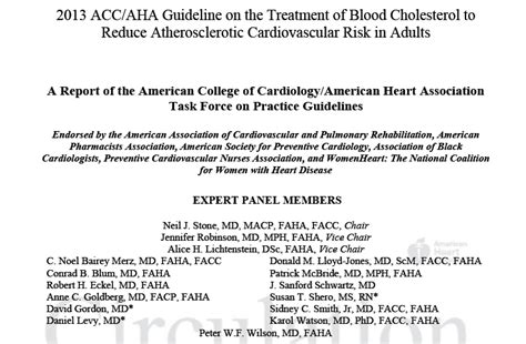 Statin Guidelines Image Buildmyhealth