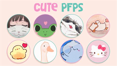 Cute PFPs Aesthetic - Cool Cute Profile Pictures