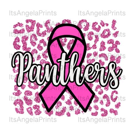 Panthers Ribbon Etsy