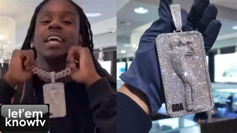 Polo G Just Copped A New Diamond Chain From Icebox And It Represents His