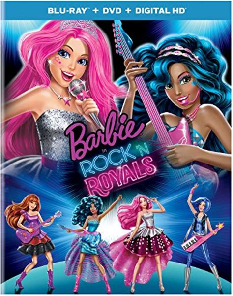 Barbie In Rock 'N Royals On Blu-Ray With Kelly Sheridan Anime