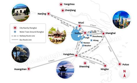 Shanghai Neighbours, Information about Cities and Water Towns near ...