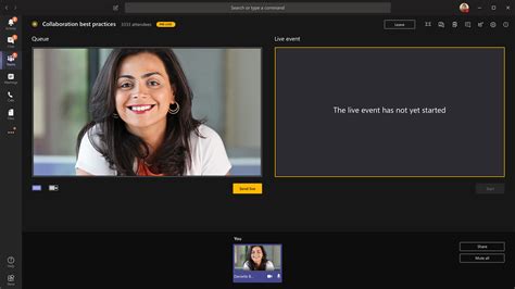 Produzir Um Evento Ao Vivo Usando O Teams Suporte Do Office