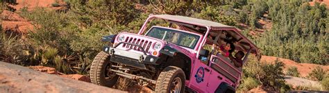 Pink Jeep Ancient Ruins Jeep Tour Sedona Cobalt Escapes