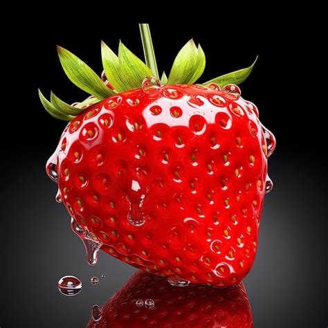 Premium Photo Psd Strawberry