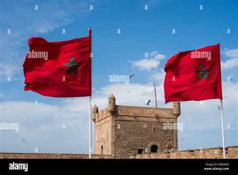 Drapeau Officiel Du Maroc Banque De Photographies Et Dimages à Haute