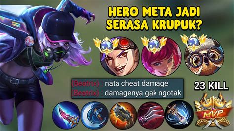 BEGINI CARA MAIN NATALIA MEMBANTAI HERO META TOP 1 GLOBAL NATALIA