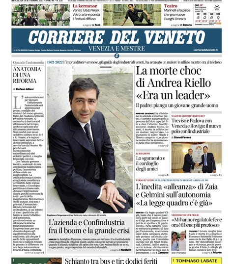 Dario Di Vico On Twitter Il Corriere Del Veneto Per Andrea Riello