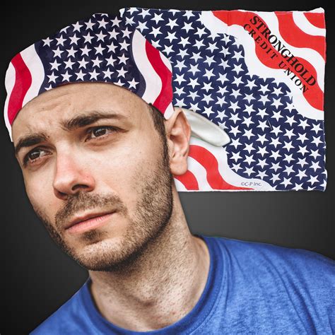 American Flag Bandanas 18 Inch