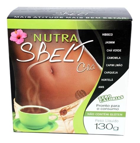 Nutra Sbelt Chá Emagrecedor Natural Misto De Ervas Mercado Livre