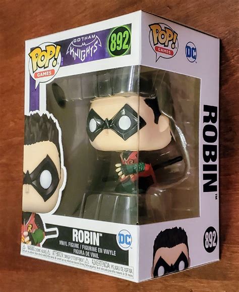 MINT FUNKO POP GAMES DC GOTHAM KNIGHTS ROBIN 892 NEW ECOTEK POP