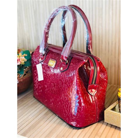 Bolsa Feminina Victor Hugo VH003 Vermelha Shopee Brasil